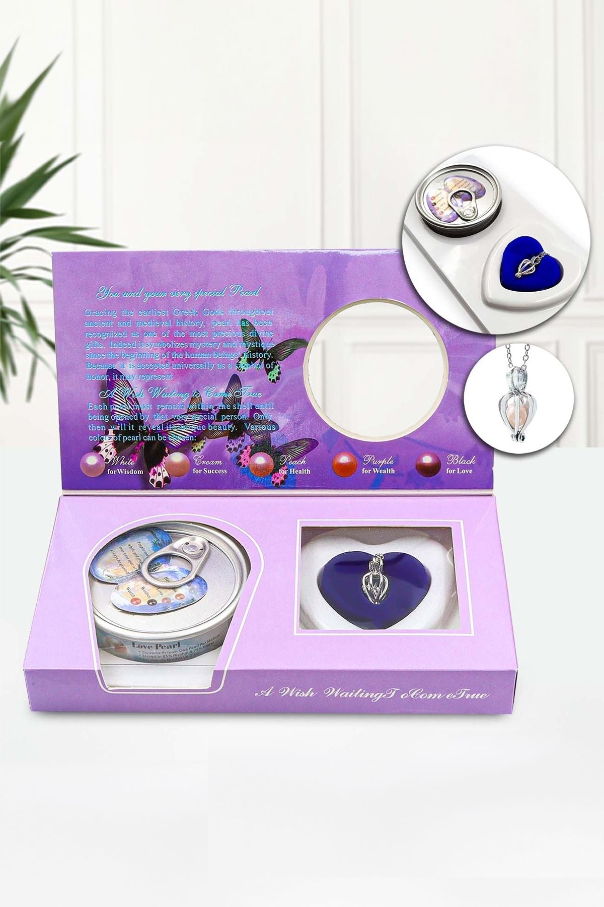 İstiridye İçinde İnci Kolye