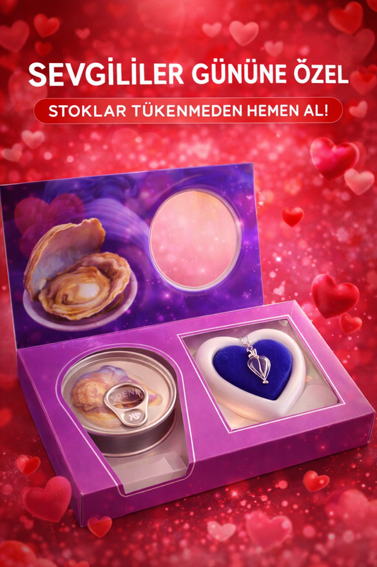 İstiridye İçinde İnci Kolye